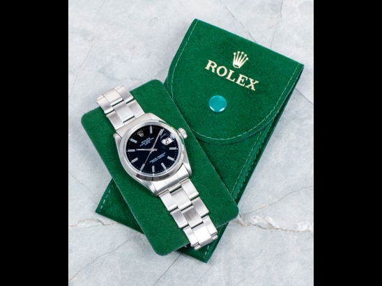 Rolex Date 34 Nero Oyster Royal Black Onyx  Watch  1500